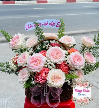 Giỏ hoa sinh nhật