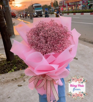 BÓ HOA BIBI CỠ VỪA ĐÁNG YÊU GIÁ RẺ NHẤT TÂN UYÊN